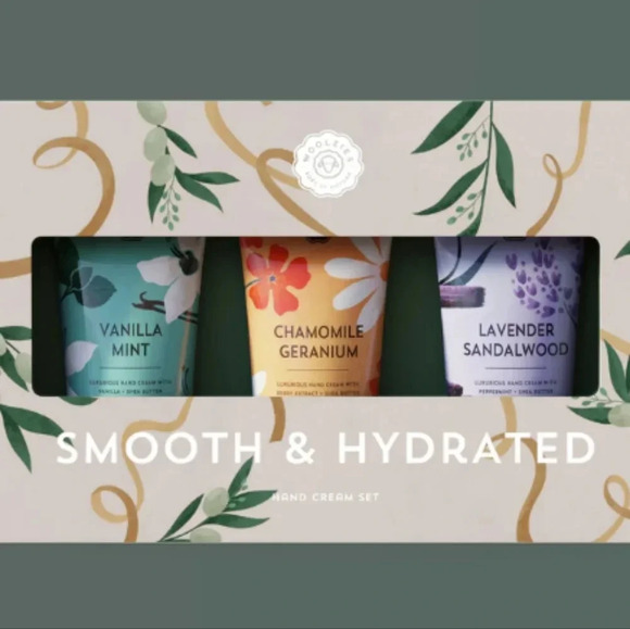 Woolzies Other - New Woolzies Smooth & Hydrated Hand Cream Set 3 vanilla mint lavender sandalwood